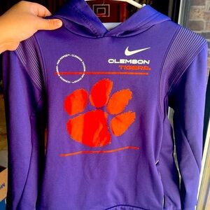 Youth Nike Dri-Fit Clemson Hoodie Size M